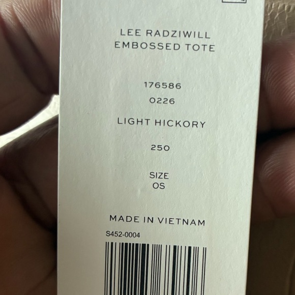 Tory Burch LEE RADZIWILL EMBOSSED TOTE - Picture 5 of 5